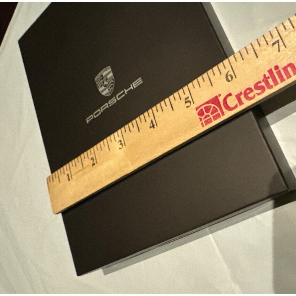 PORSCHE Gift Box Only ~ 8” x 6” x 1” OEM Empty Ice Cube Tray Box‎ P Car Holiday - Picture 6 of 7